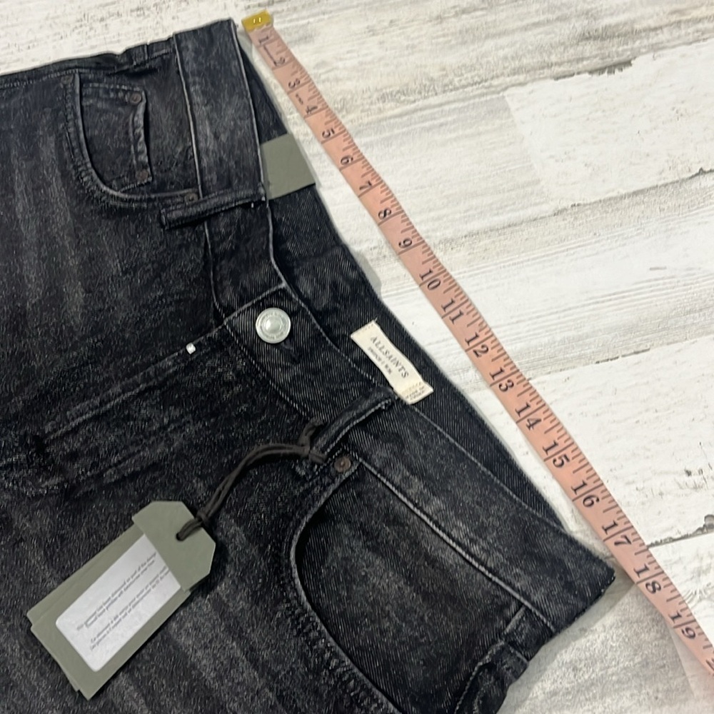 All saints Switch Skinny Short Size 36. NWT - Picture 8 of 10